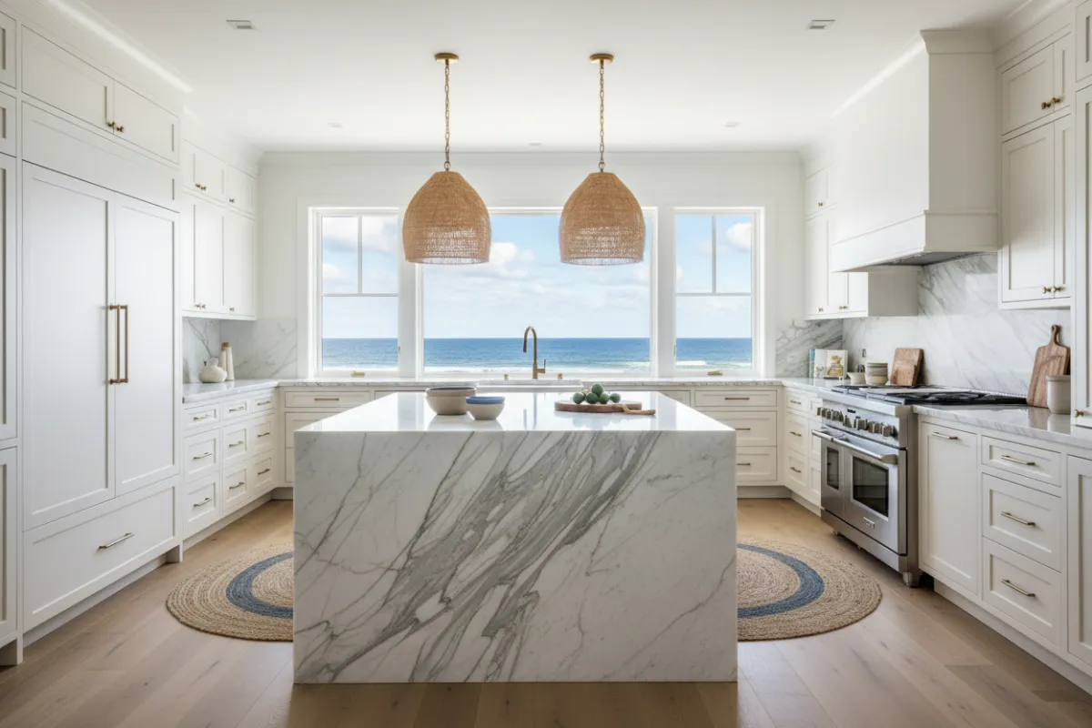Coastal Elegance kitchen remodel